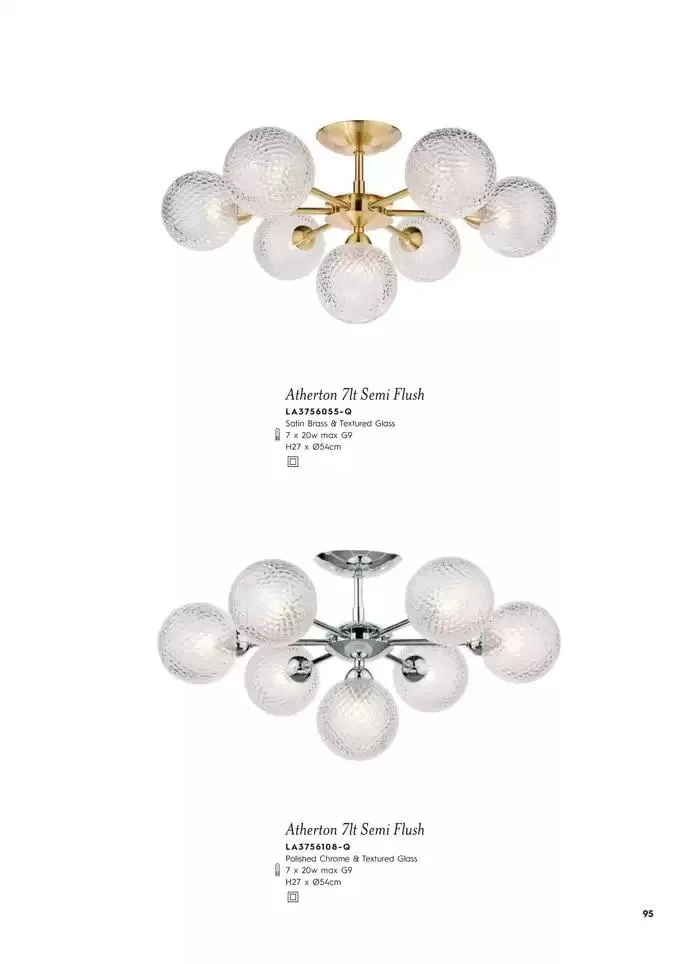 Catálogo de Lighting & Mirror Collection 12 de marzo al 31 de agosto 2025 - Página 97