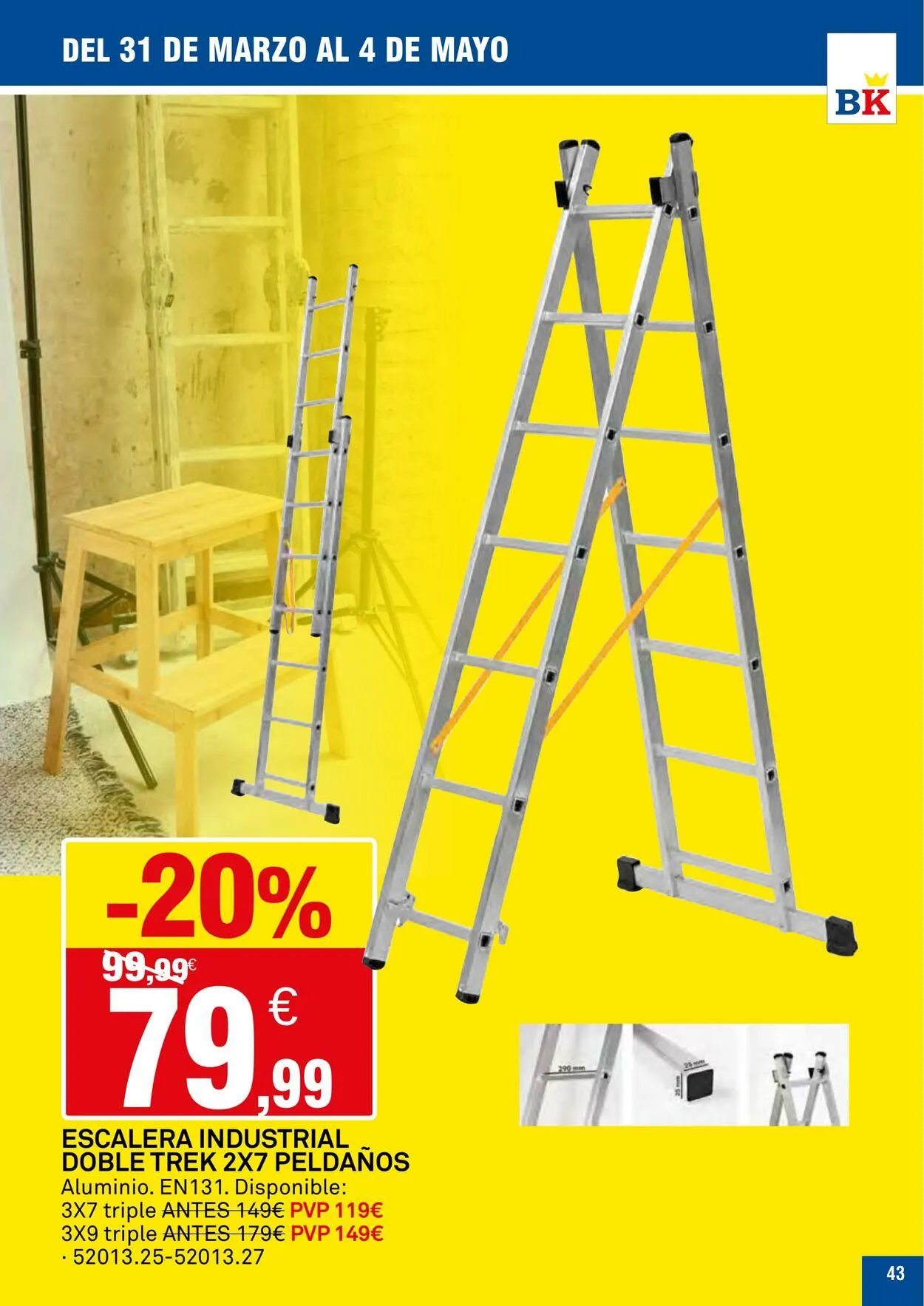 Catálogo de Bricoking Oferta actual 28 de abril al 12 de mayo 2025 - Página 43