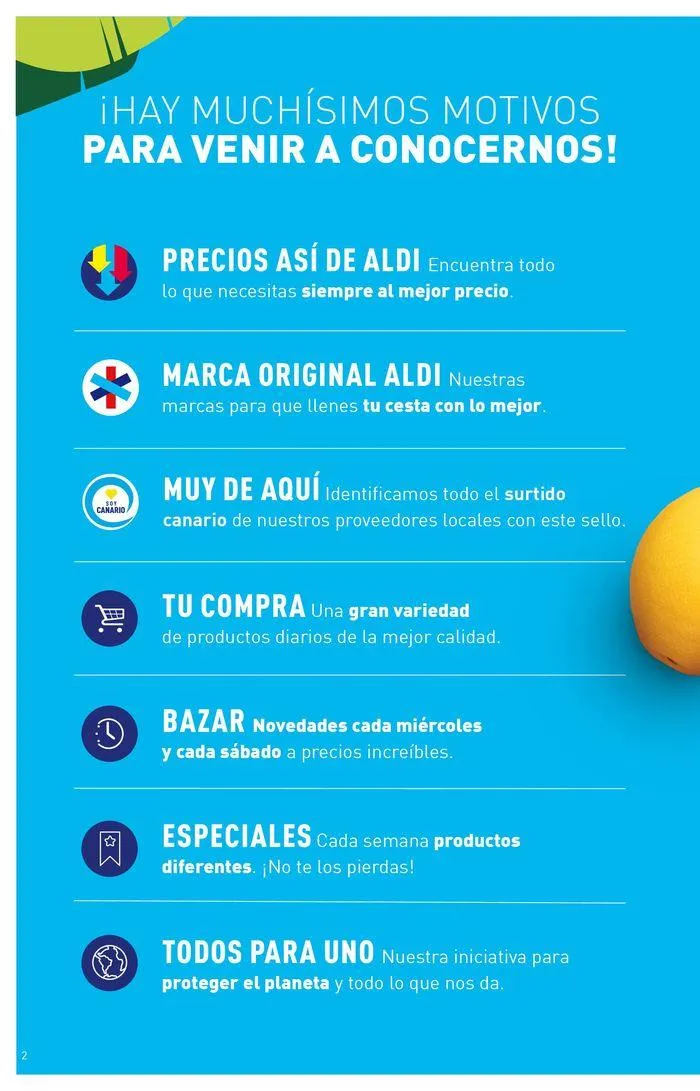 Catálogo de Folleto apertura Aldi 15 de mayo al 21 de mayo 2024 - Página 2