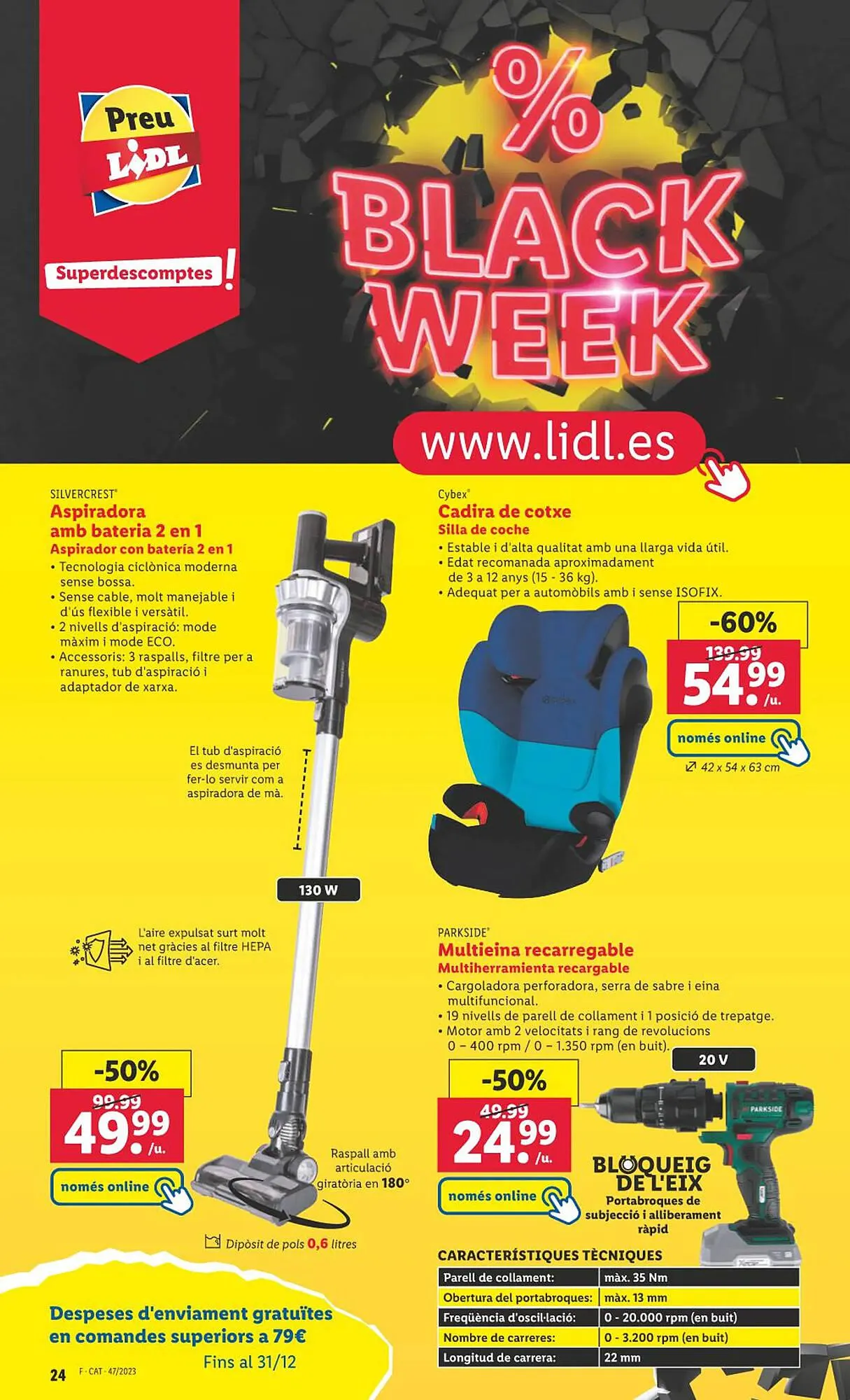 Catálogo de Folleto Lidl 20 de noviembre al 26 de noviembre 2023 - Página 50