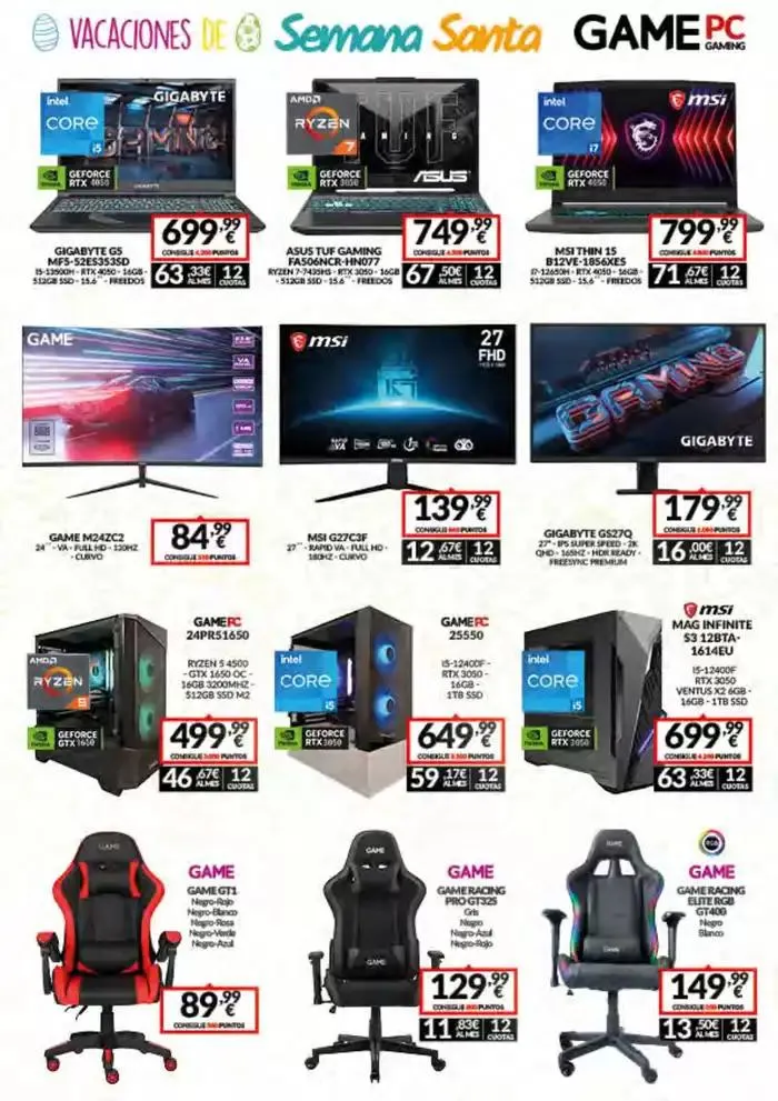 Catálogo de Especial vacaciones de Semana Santa en game 10 de abril al 21 de abril 2025 - Página 6