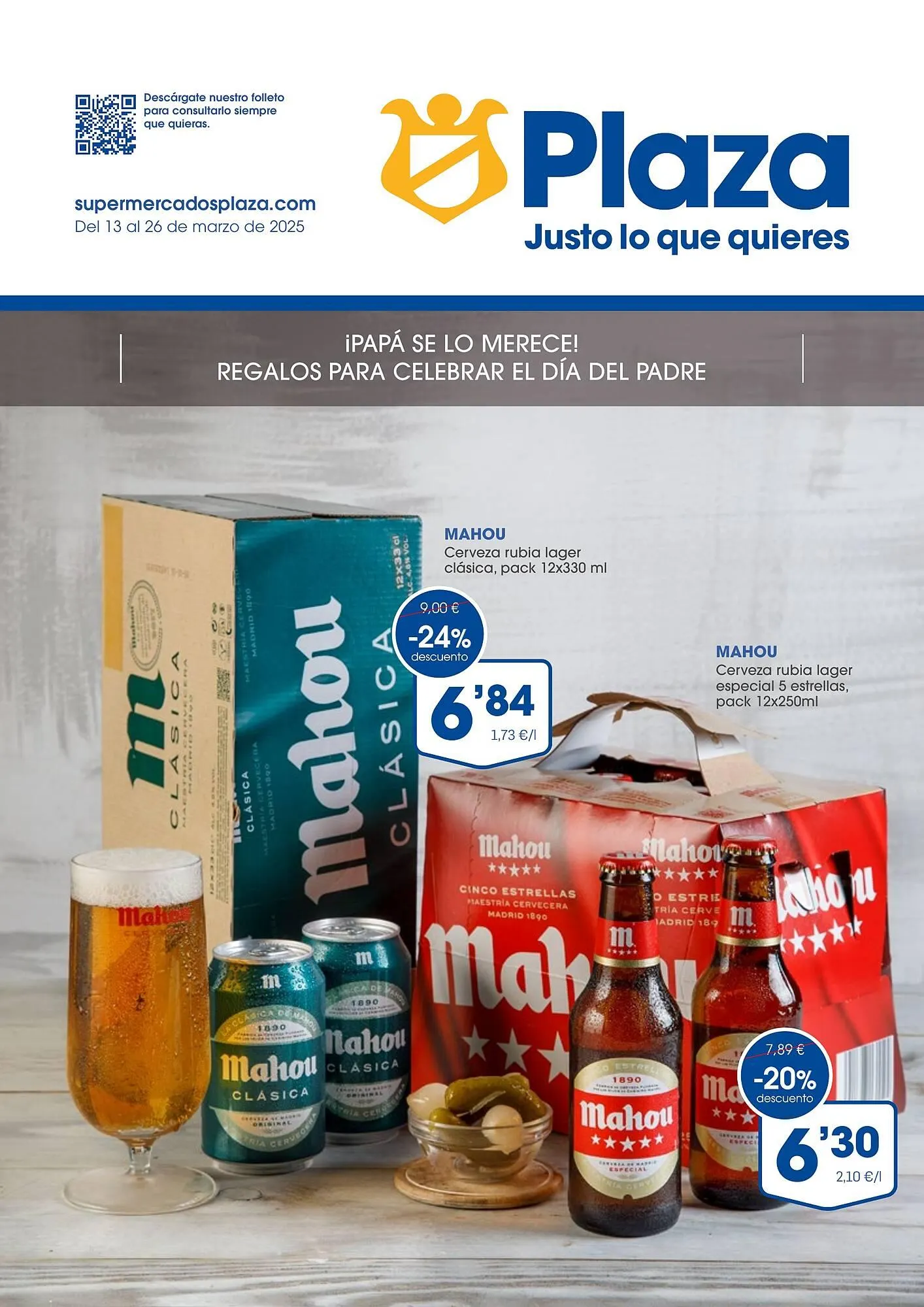 Folleto Supermercados Plaza - 1