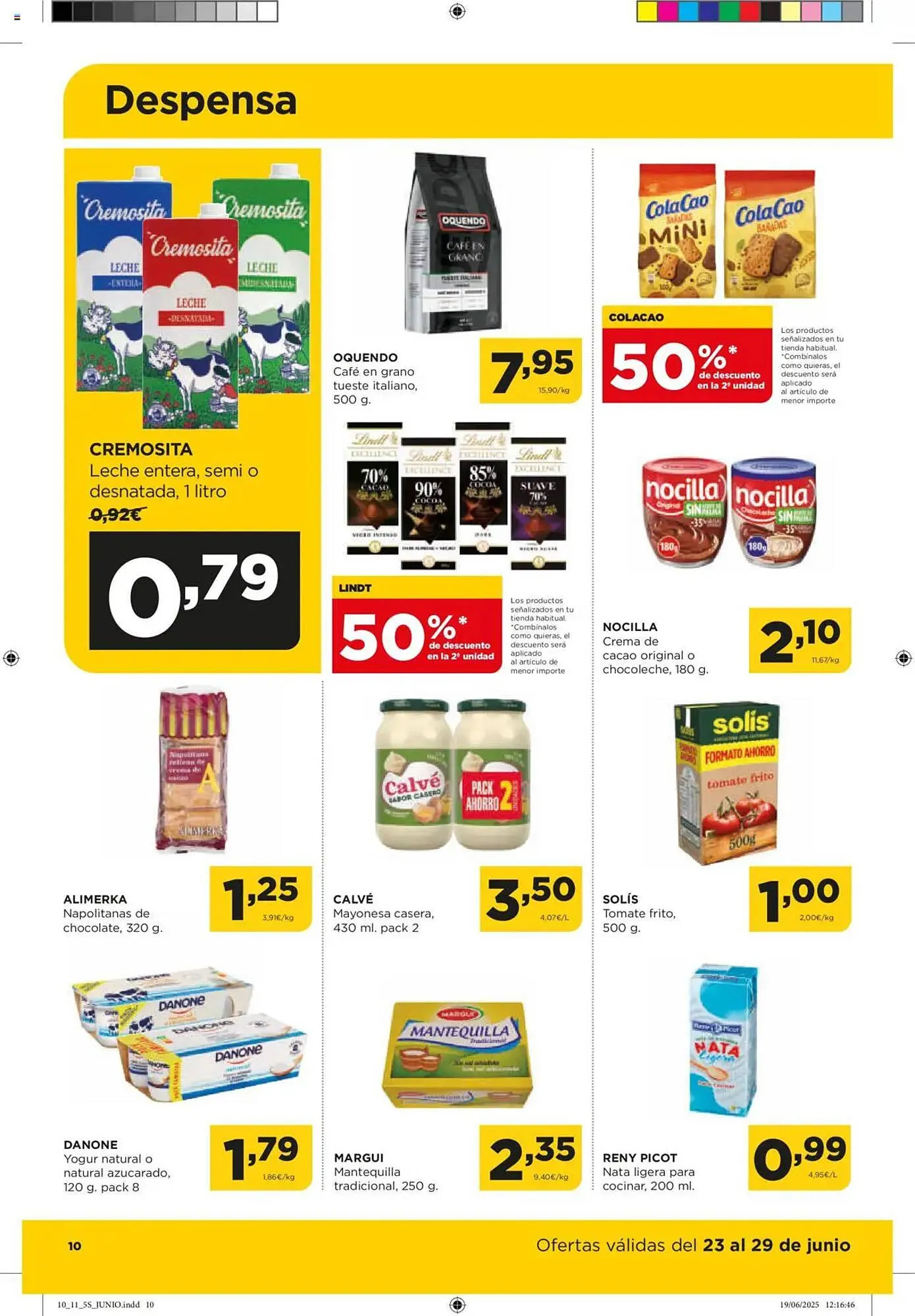 Catálogo de Folleto Alimerka 23 de junio al 29 de junio 2025 - Página 10