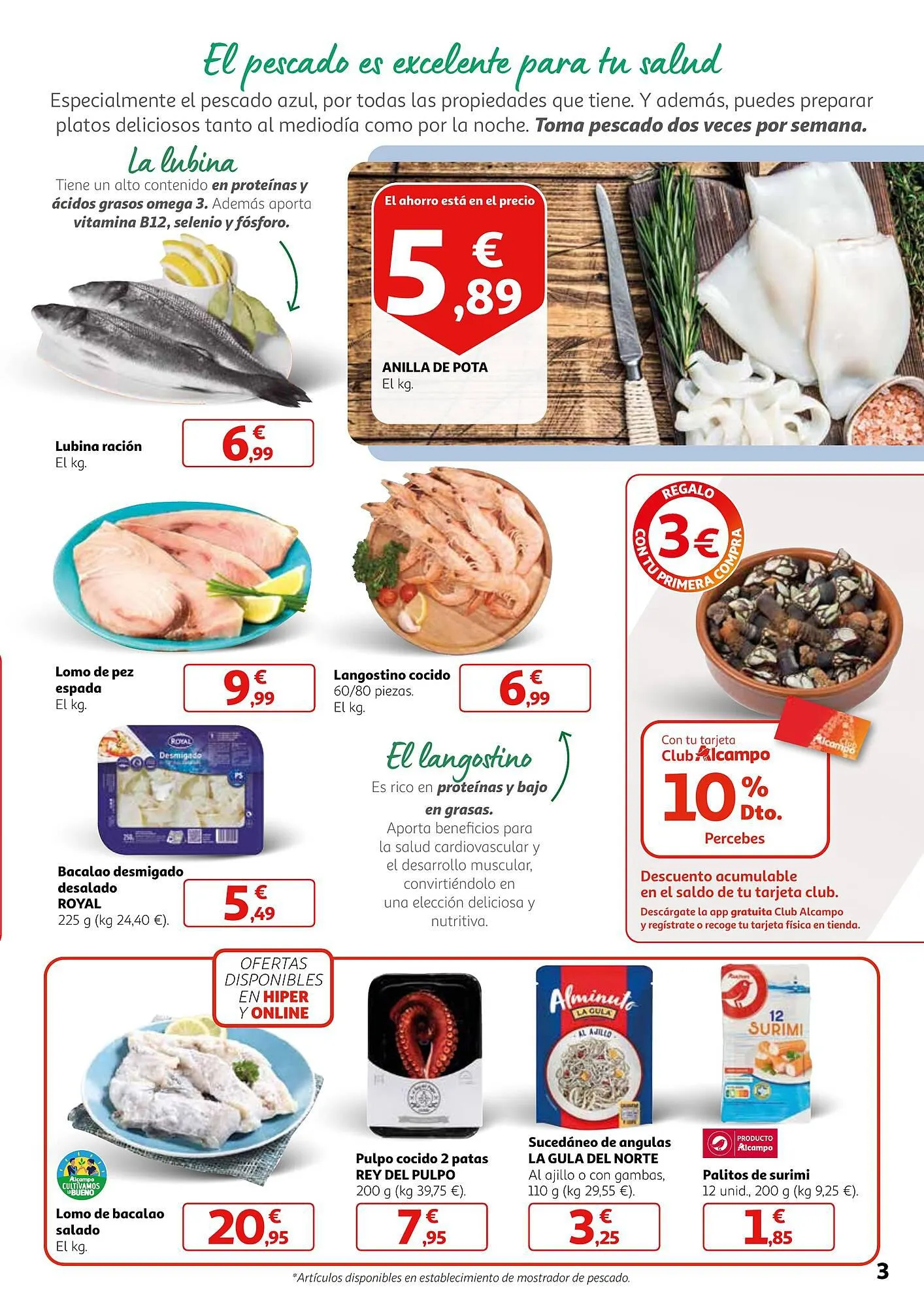 Catálogo de Folleto Alcampo 15 de febrero al 29 de febrero 2024 - Página 3
