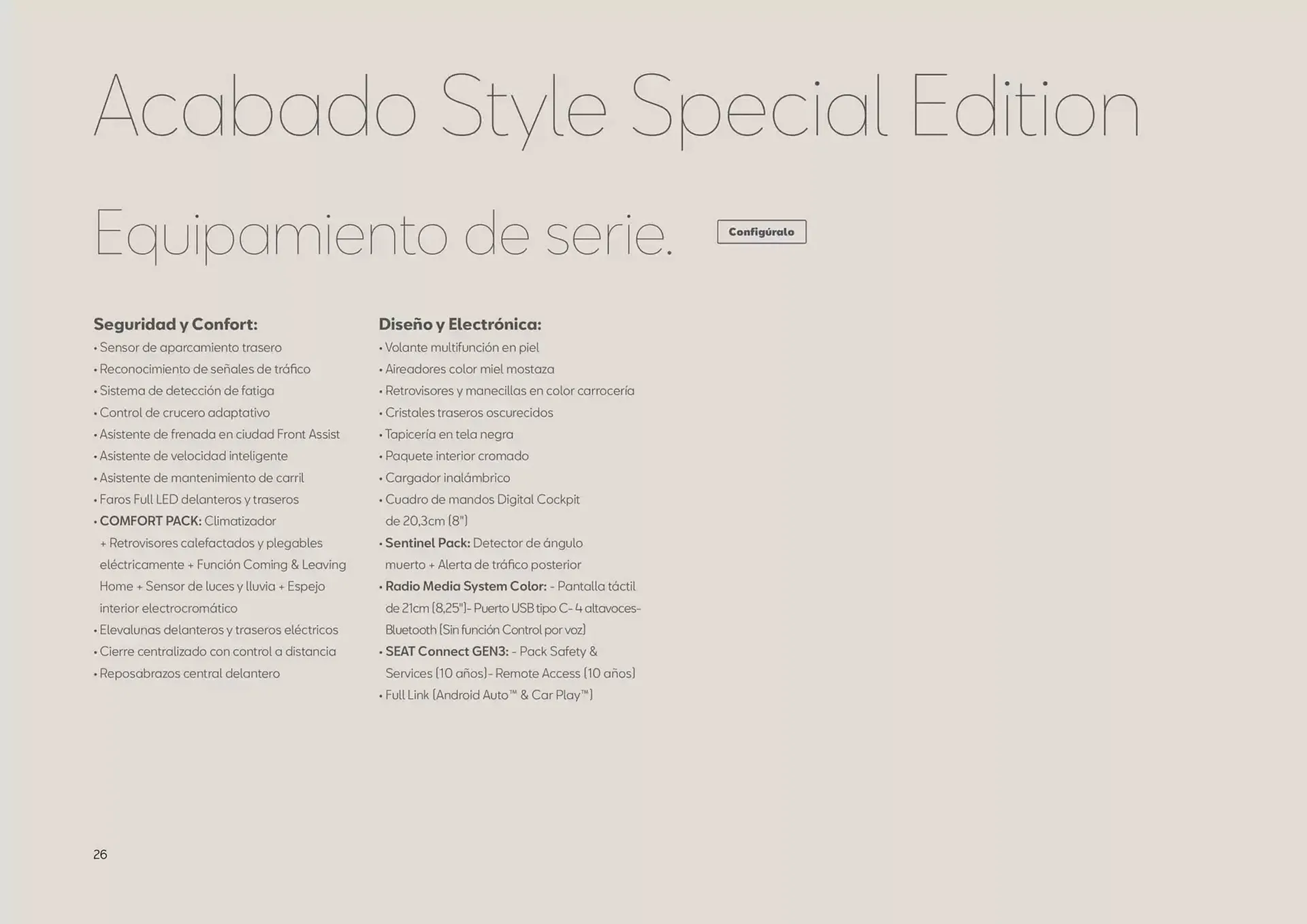 Catálogo de Folleto SEAT 22 de noviembre al 31 de julio 2025 - Página 26