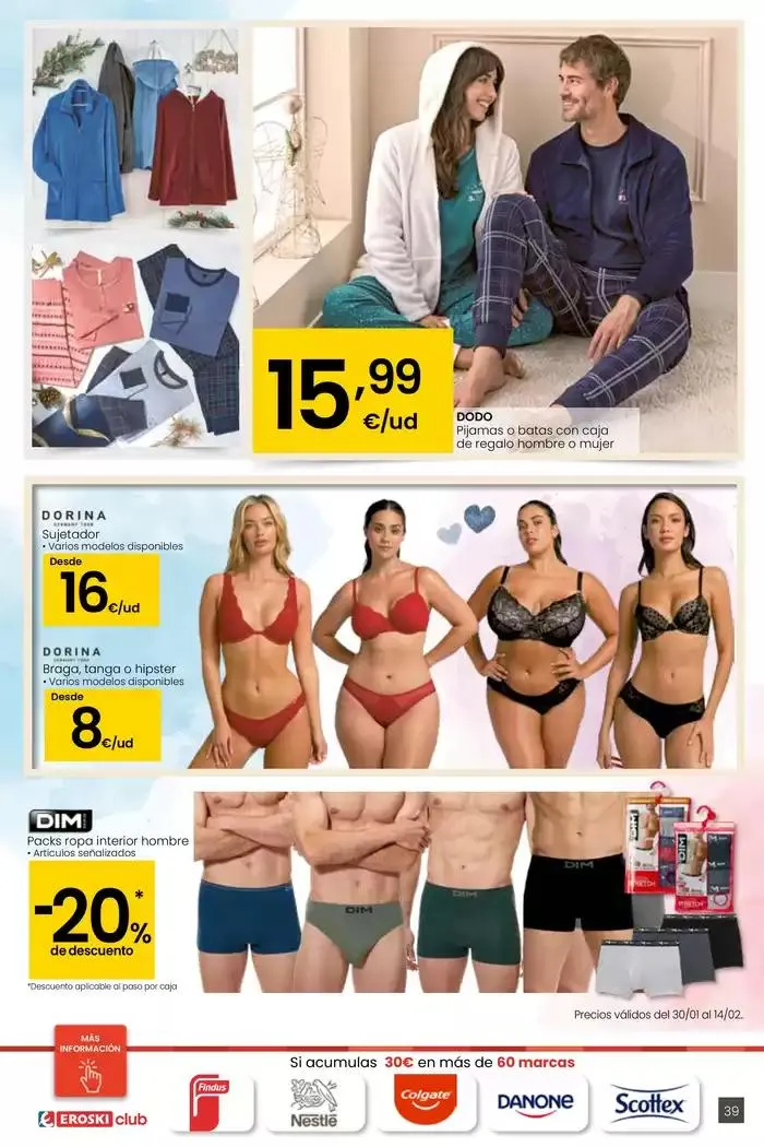 Catálogo de Más de 2000 productos, SIEMPRE A BUEN PRECIO HIPERMERCADOS EROSKI 30 de enero al 11 de febrero 2025 - Página 39
