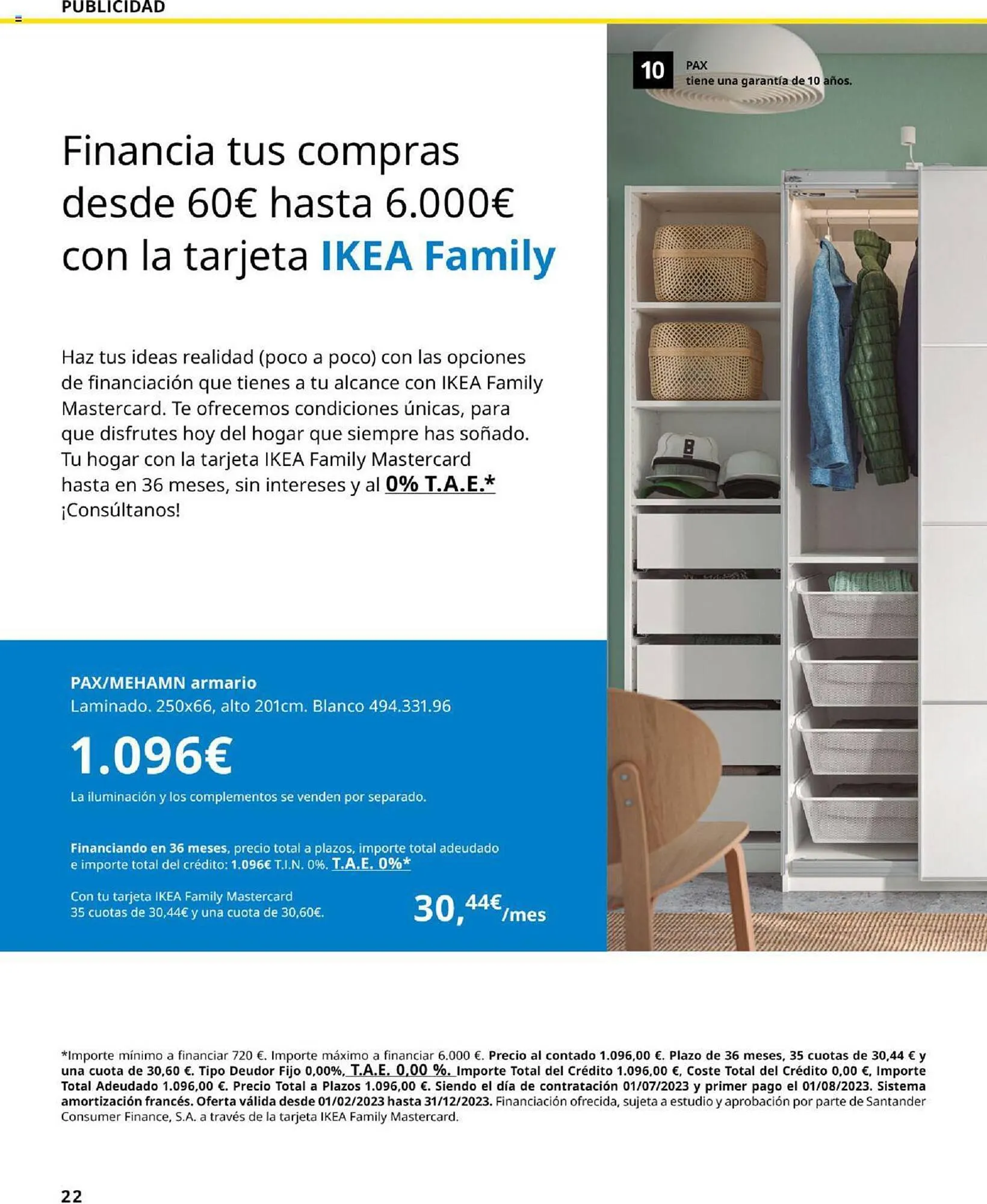 Catálogo de Folleto IKEA 1 de agosto al 31 de enero 2024 - Página 22