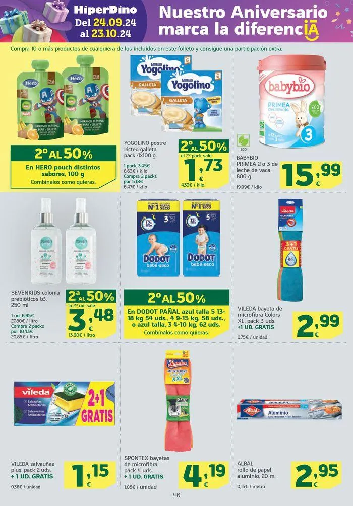 Catálogo de Ofertas desde el 24 de septiembre 24 de septiembre al 8 de octubre 2024 - Página 46