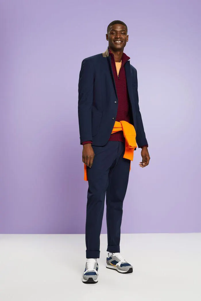 Jersey de punto de algodón texturizado