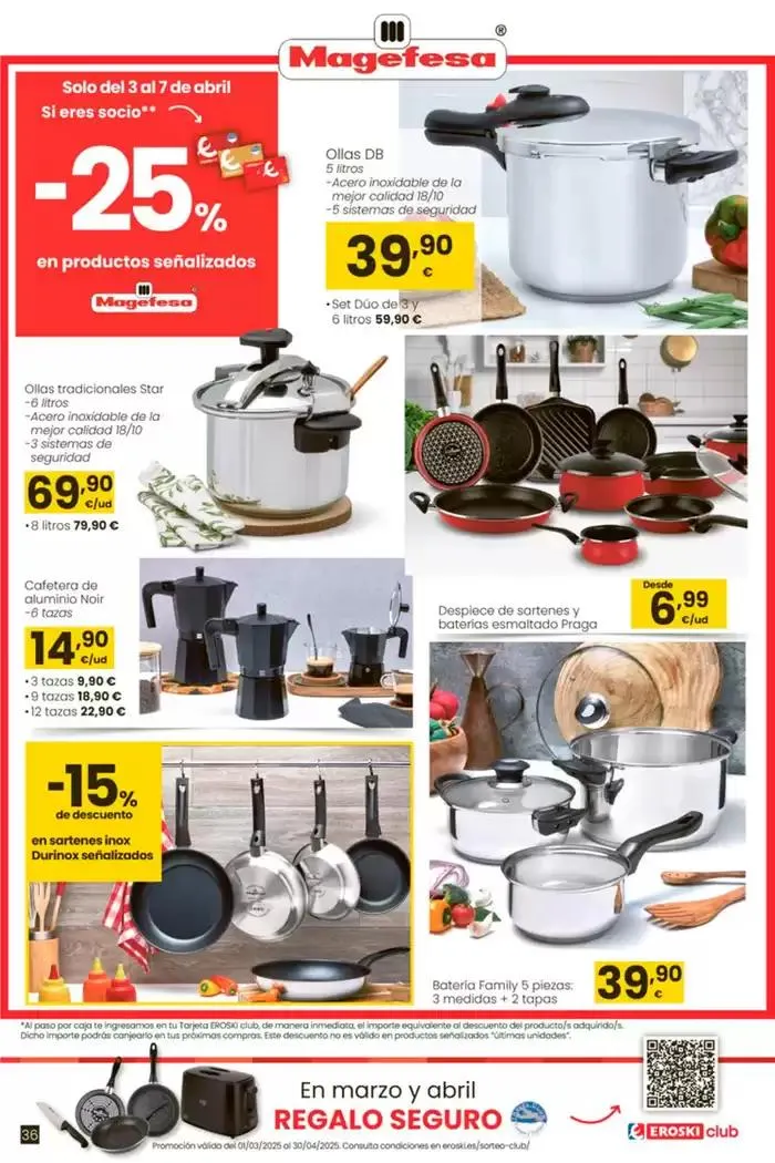 Catálogo de Top precios 3 de abril al 30 de abril 2025 - Página 36