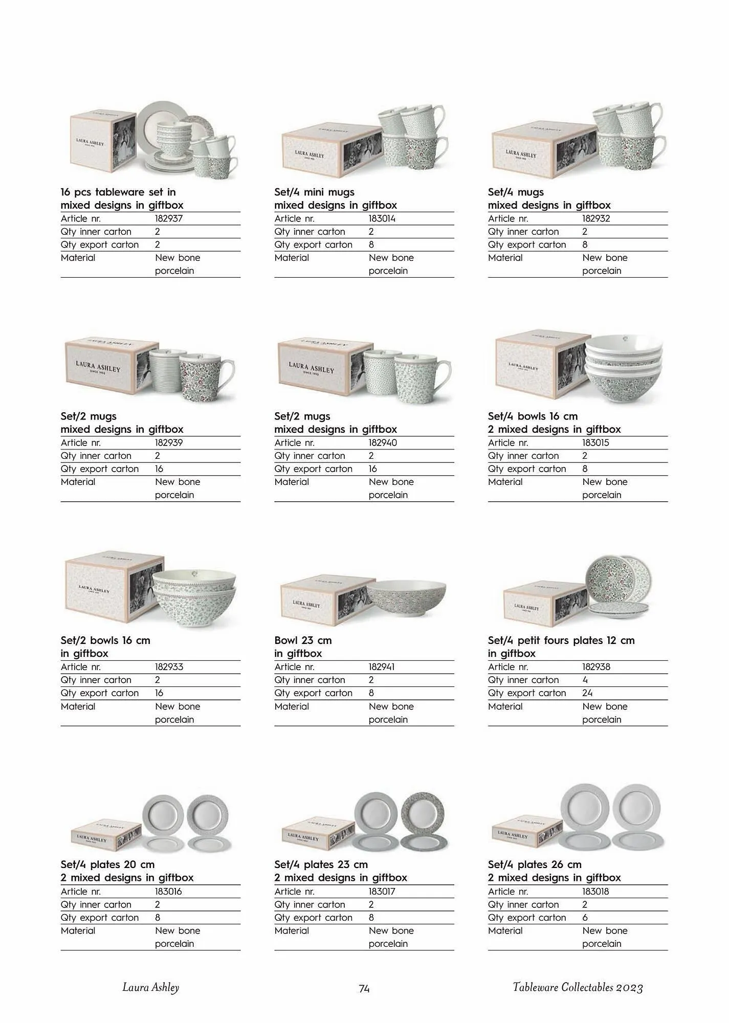 Catálogo de Folleto Laura Ashley 20 de julio al 31 de diciembre 2023 - Página 74