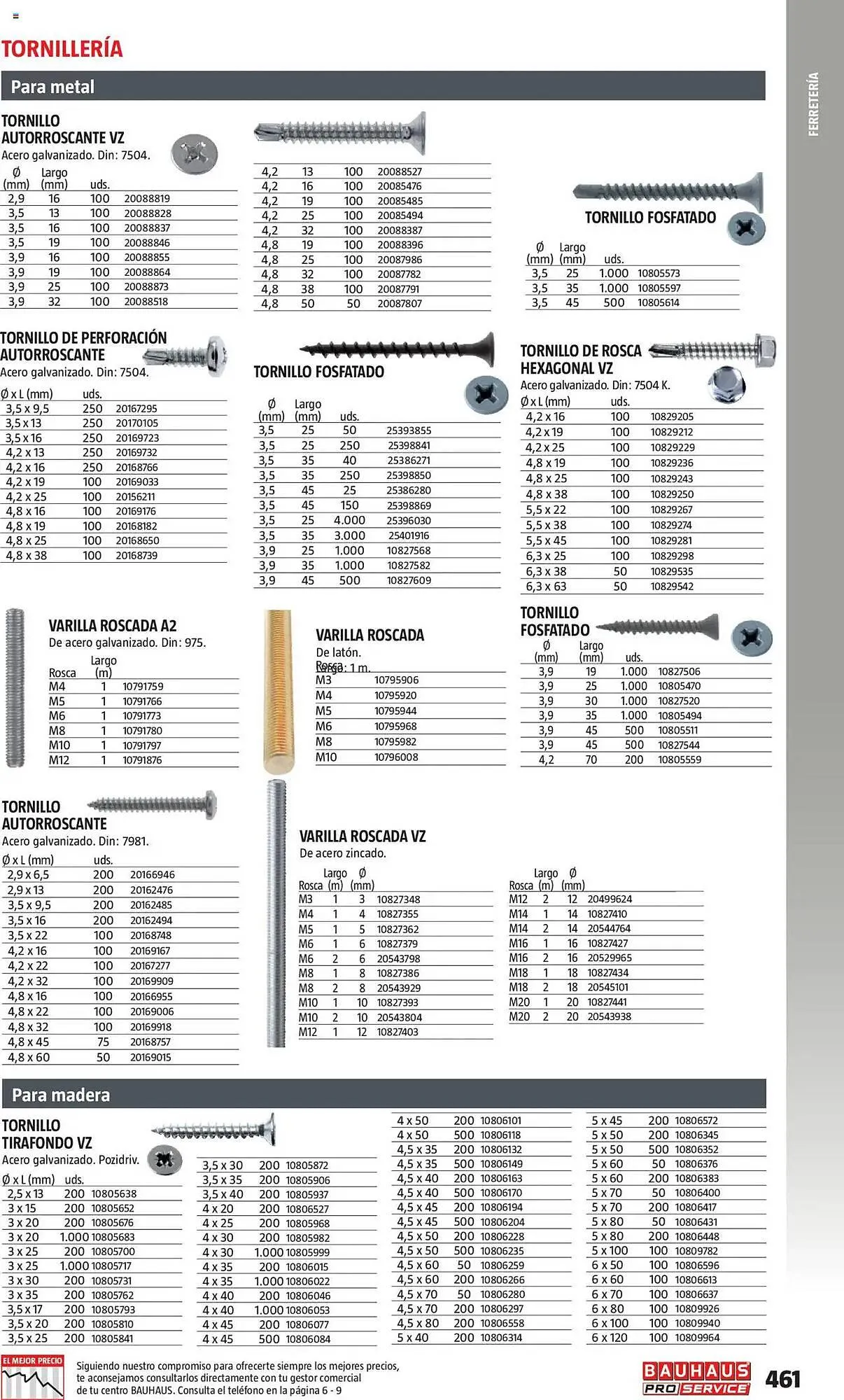 Catálogo de Folleto Bauhaus 24 de febrero al 31 de diciembre 2025 - Página 461
