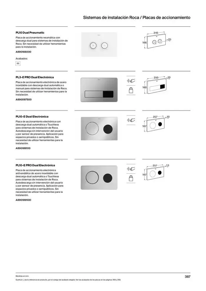 Catálogo de Colecciones de Baño, Muebles y Accesorios 9 de enero al 31 de diciembre 2025 - Página 389