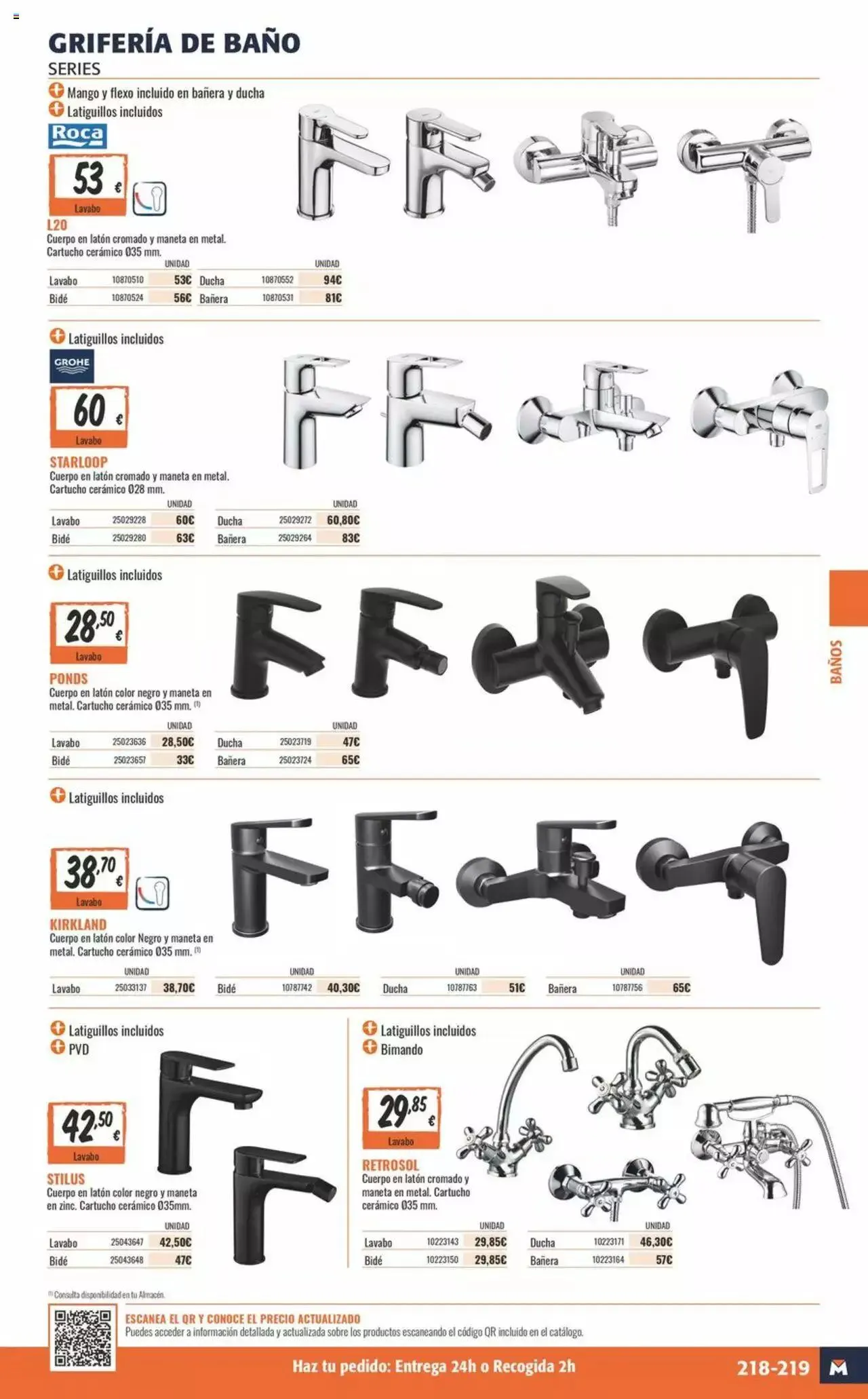 Catálogo de Obramat folleto 8 de marzo al 22 de abril 2024 - Página 219