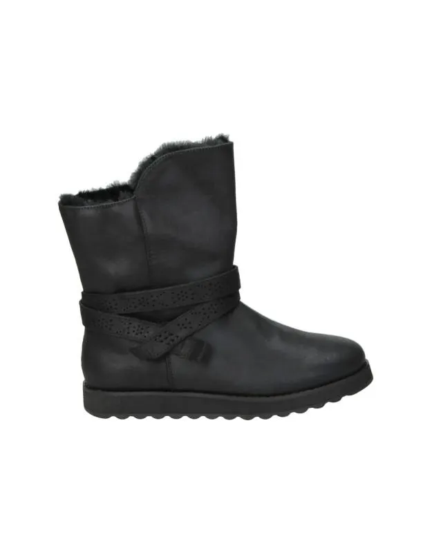 Botines SKECHERS 167116-bbk negro para mujer