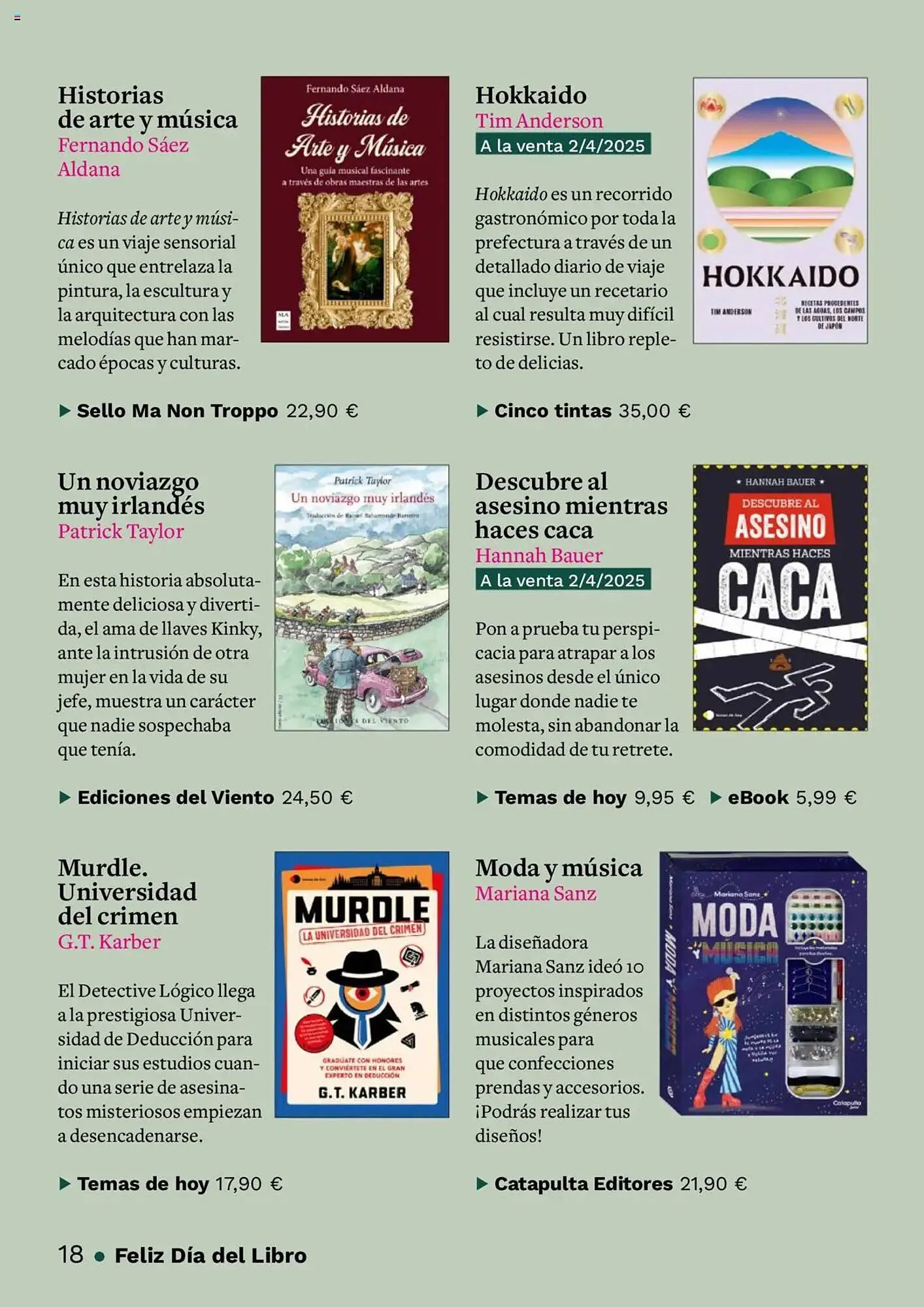 Catálogo de Folleto Casa del Libro 7 de abril al 22 de abril 2025 - Página 18