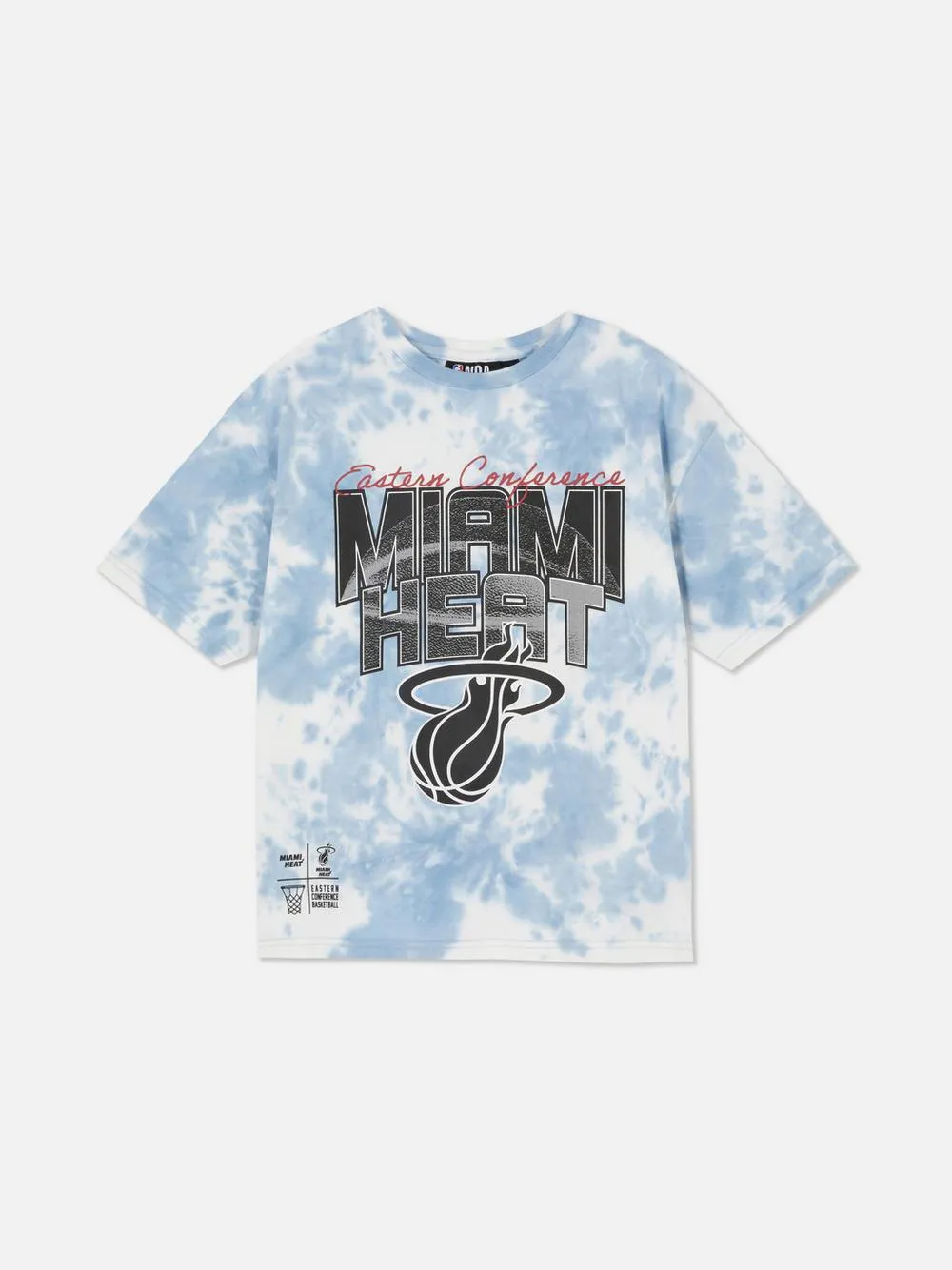 Camiseta tie-dye de los Miami Heat