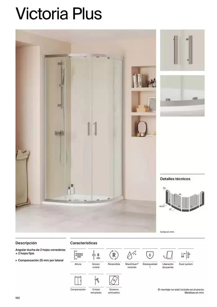 Catálogo de Mamparas de Baño 9 de enero al 31 de diciembre 2025 - Página 104