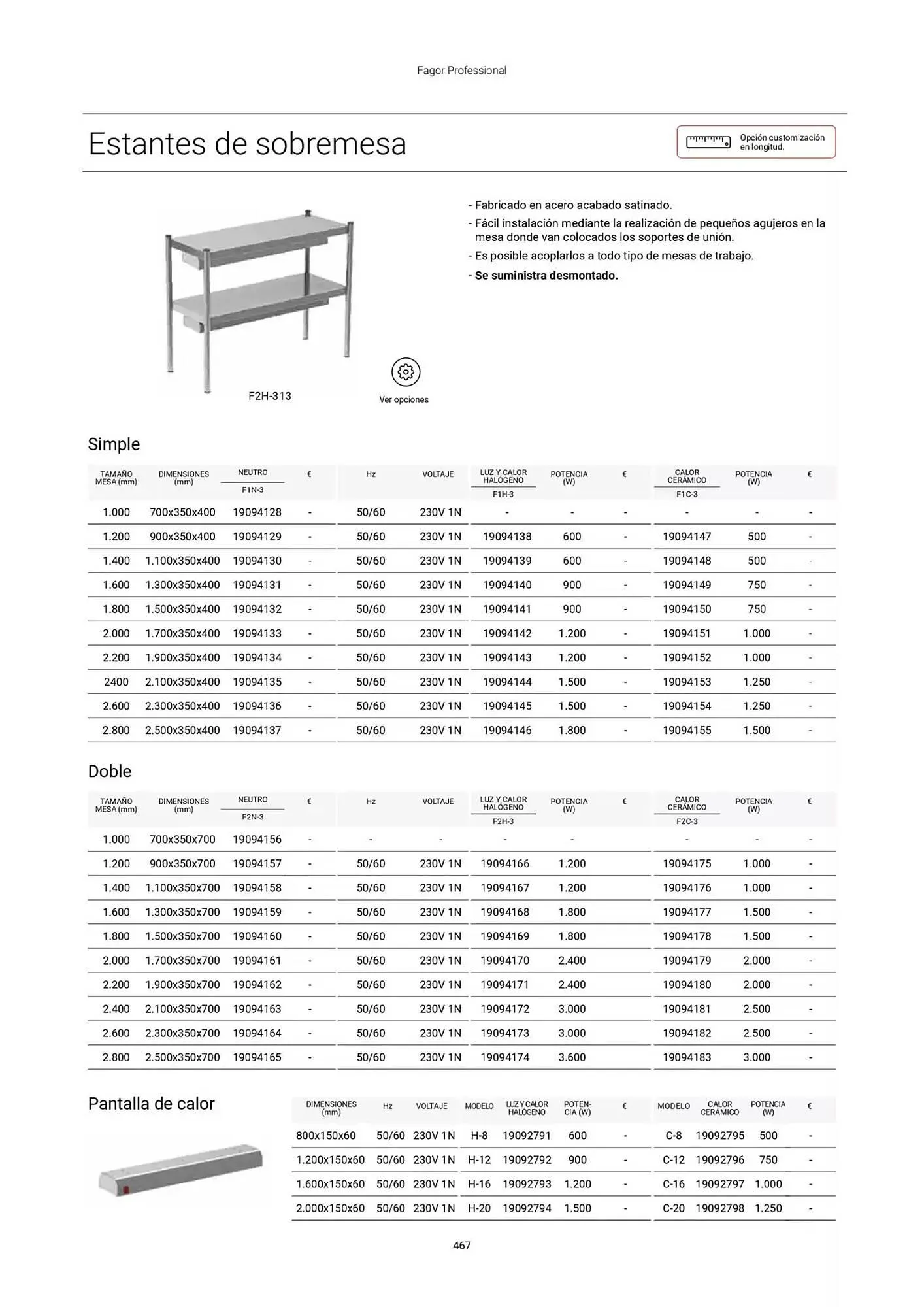 Catálogo de Folleto Fagor 3 de marzo al 1 de enero 2026 - Página 468