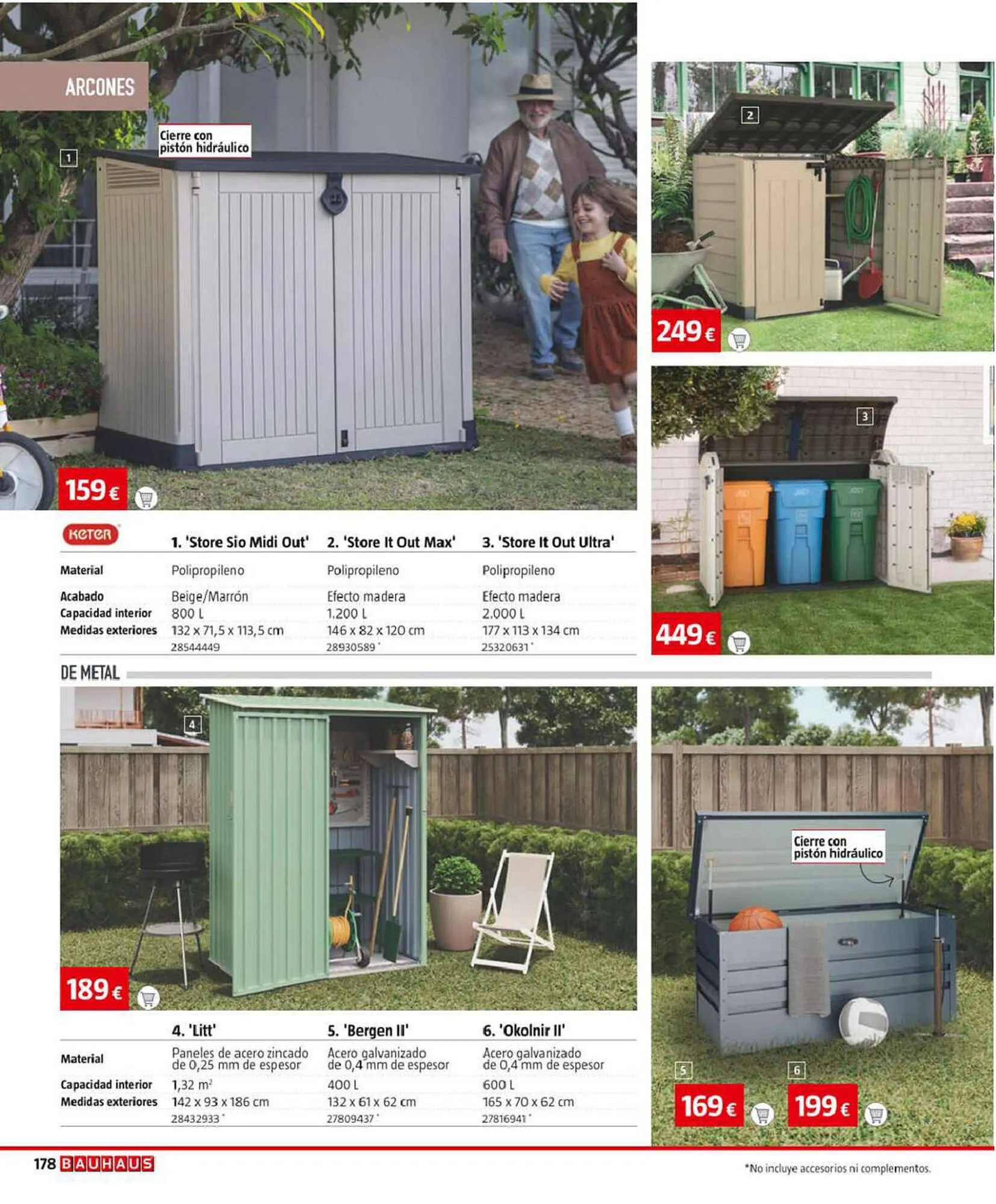 Catálogo de Folleto Bauhaus 7 de marzo al 15 de agosto 2023 - Página 178