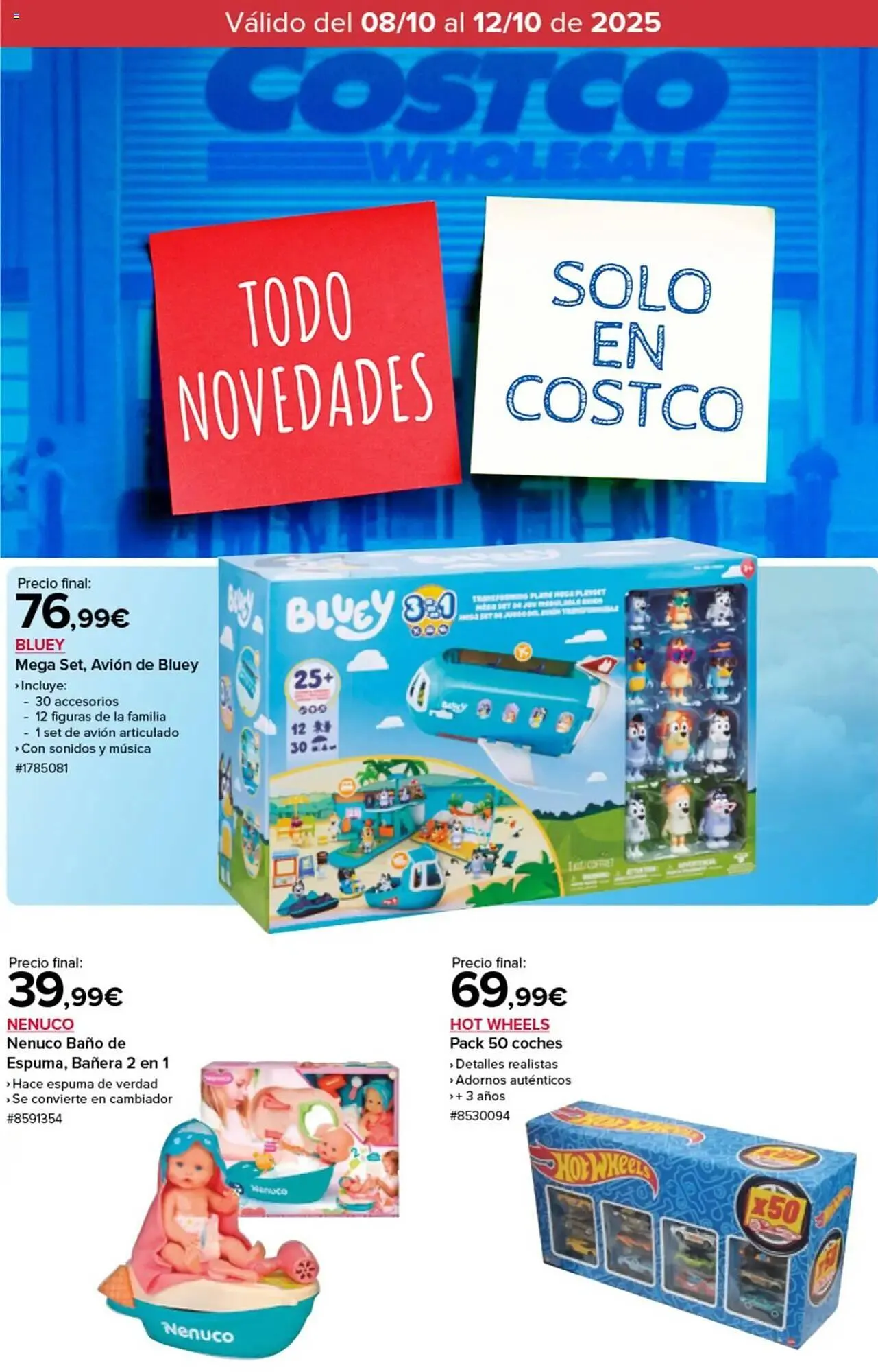 Catálogo de Catálogo Costco 9 de octubre al 12 de octubre 2025 - Página 1