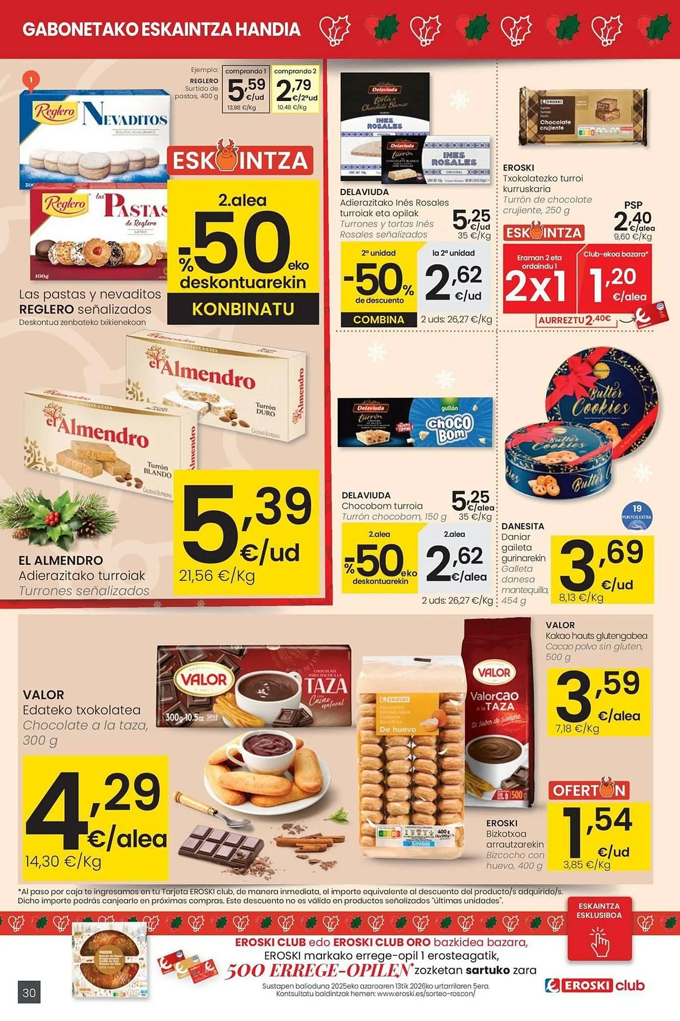 Catálogo de Folleto Eroski 18 de diciembre al 31 de diciembre 2025 - Página 30