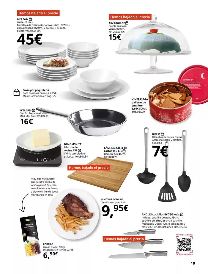 Catálogo de IKEA Catálogo Cuando la casa se llena 2 de octubre al 31 de enero 2025 - Página 49