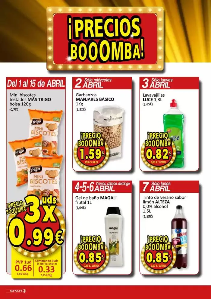 Catálogo de Cada día 1 Precio Bomba descúbrelo en el interio 1 de abril al 15 de abril 2025 - Página 2