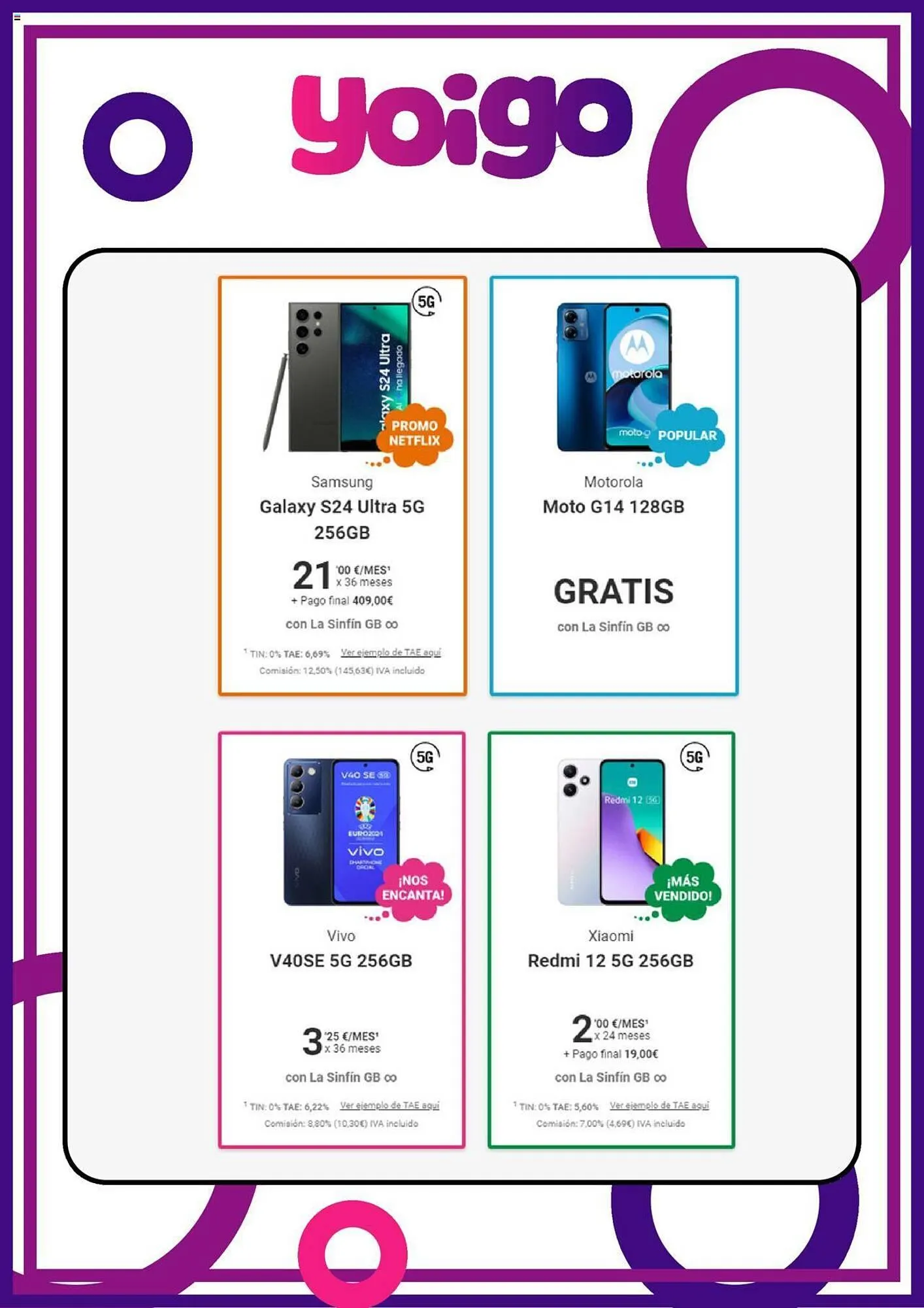 Catálogo de Folleto Yoigo 14 de junio al 14 de julio 2024 - Página 5