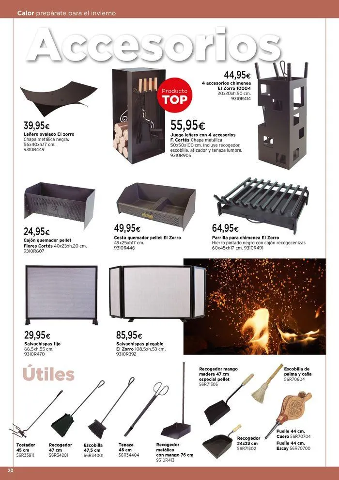 Catálogo de Calor, prepárate para el invierno! 17 de septiembre al 28 de febrero 2025 - Página 20
