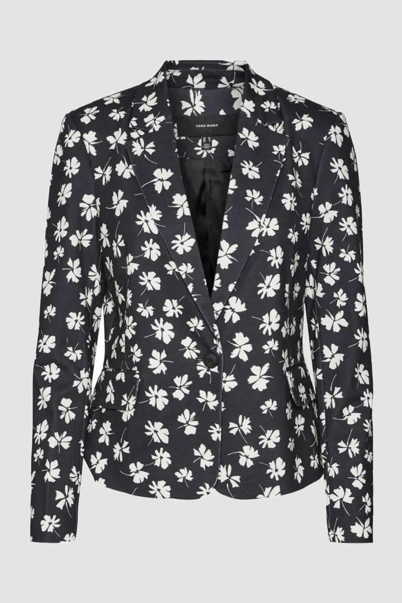 Blazer de mujer manga larga con bolsillos