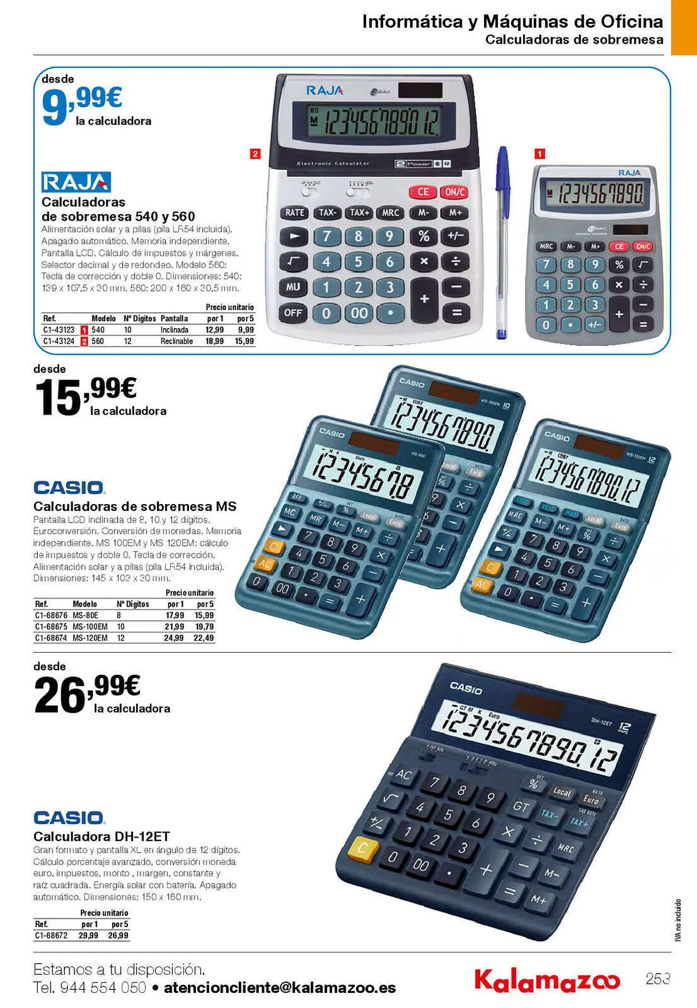 Catálogo de Folleto Staples Kalamazoo 27 de enero al 31 de julio 2023 - Página 253