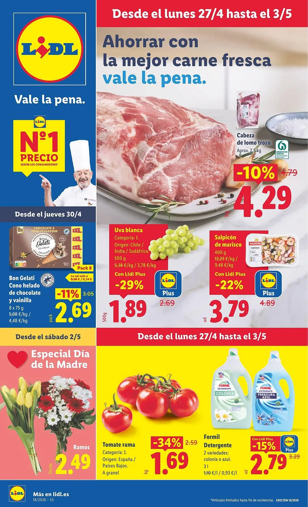 Catálogo de Catálogo Lidl 27 de abril al 3 de mayo 2026 - Página 1