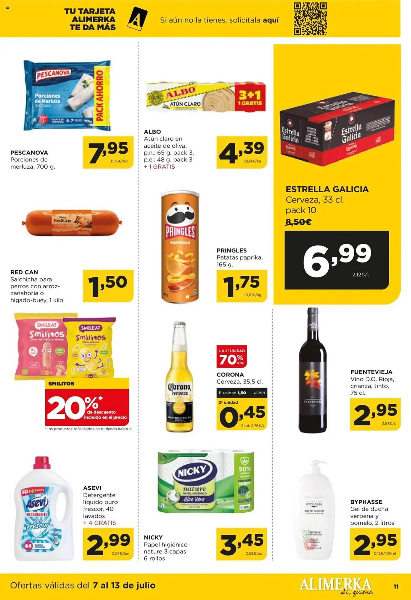 Catálogo de Folleto Alimerka 7 de julio al 13 de julio 2025 - Página 11