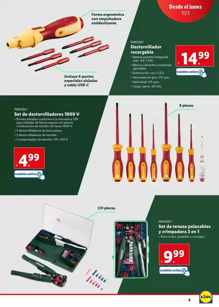 Catálogo de Parside Lidl 3 de marzo al 30 de marzo 2025 - Página 5