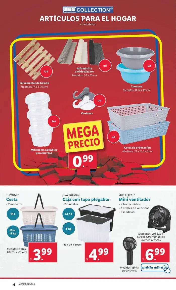 Catálogo de Bazar Lidl 1 de julio al 7 de julio 2024 - Página 4