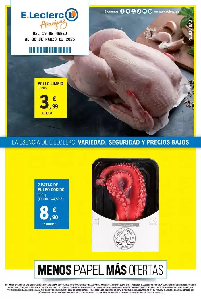 Catálogo de Menos papel Más ofertas 19 de marzo al 30 de marzo 2025 - Página 1