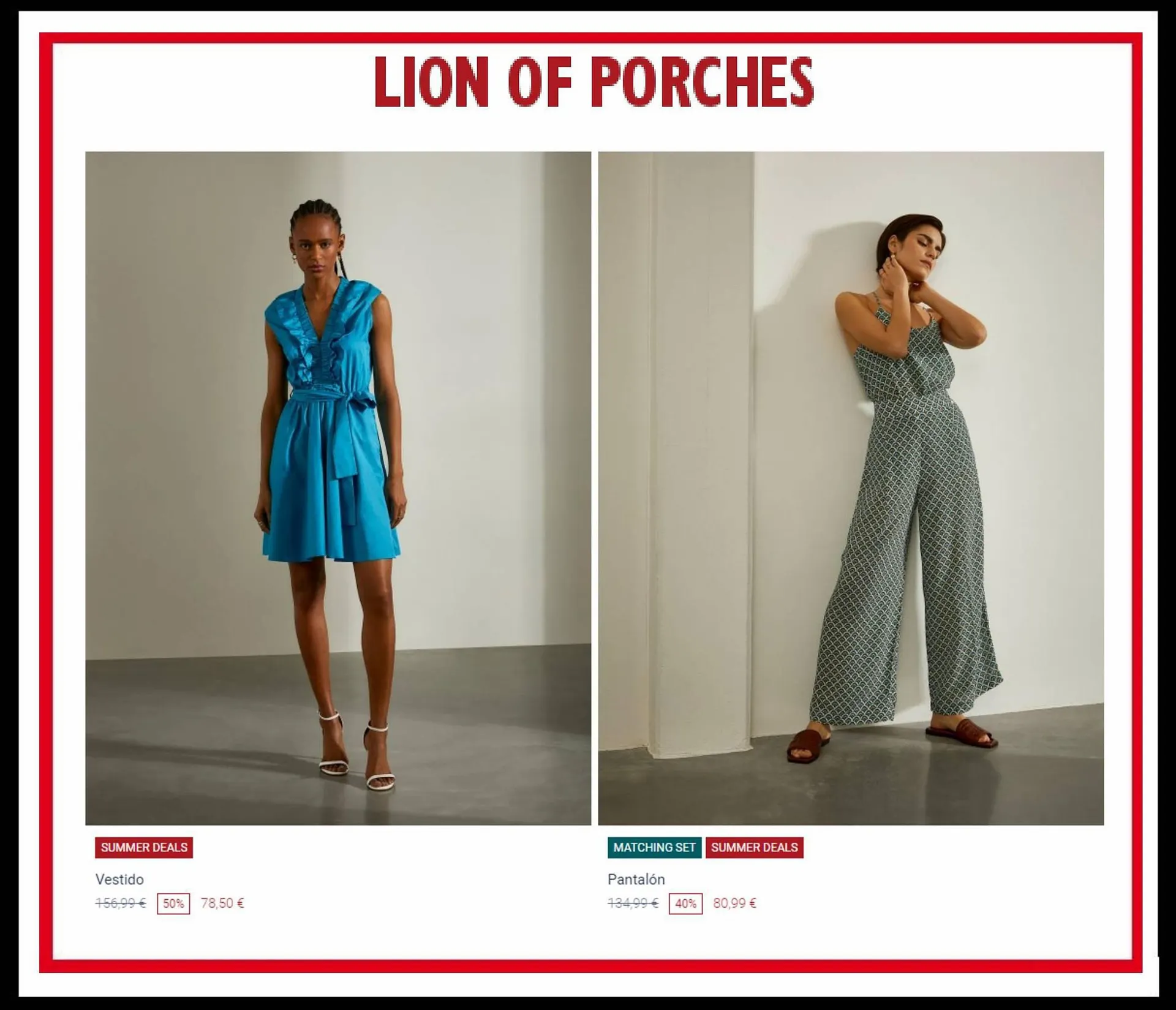 Catálogo de Folleto Lion of Porches 9 de agosto al 28 de agosto 2023 - Página 3