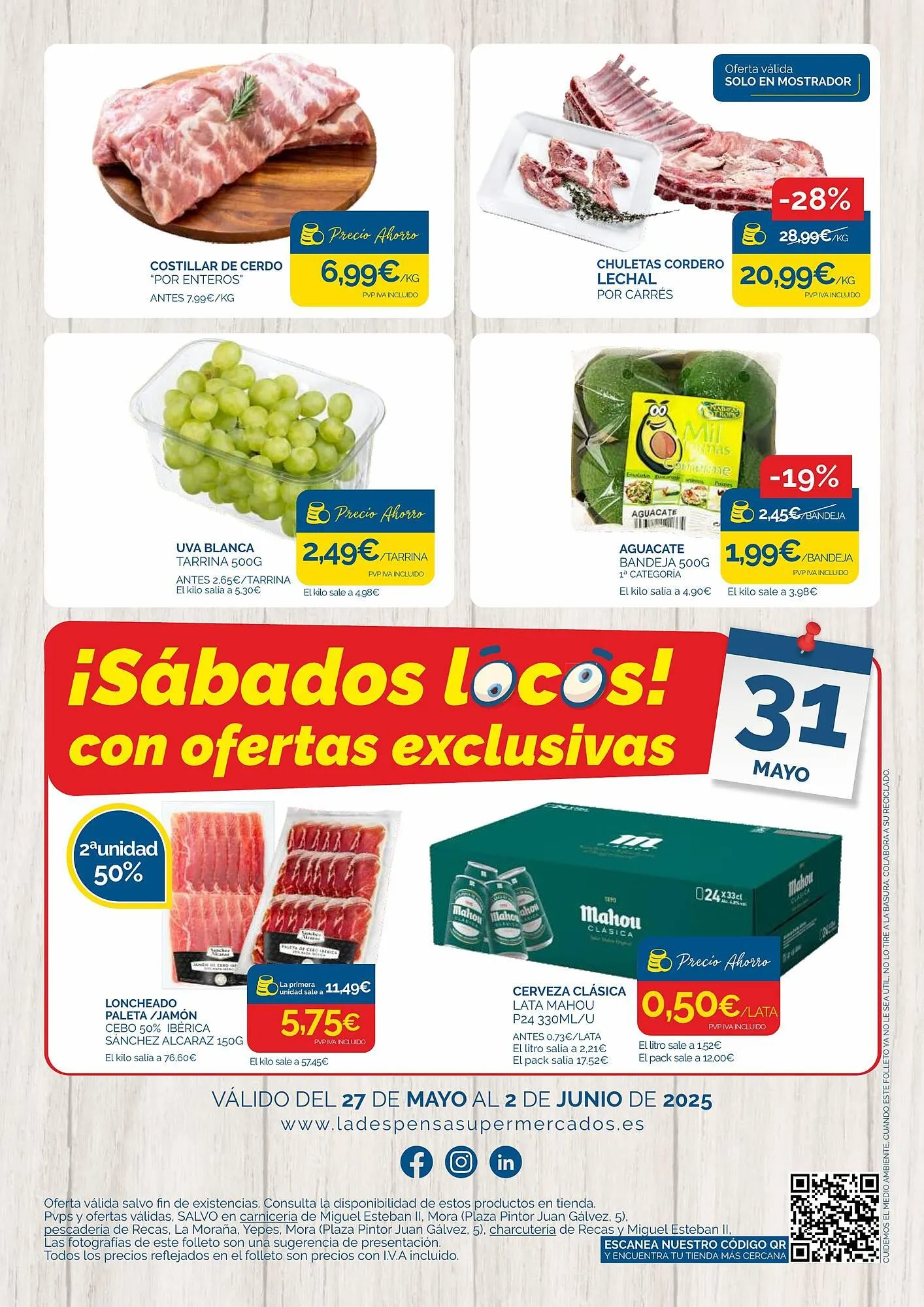Catálogo de Folleto Supermercados La Despensa 27 de mayo al 2 de junio 2025 - Página 8