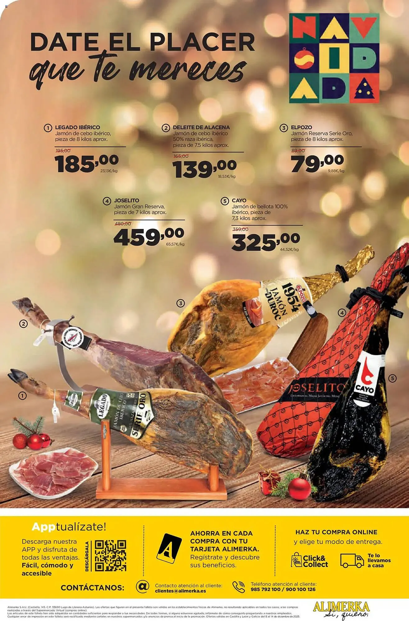 Catálogo de Folleto Alimerka 8 de diciembre al 14 de diciembre 2025 - Página 12