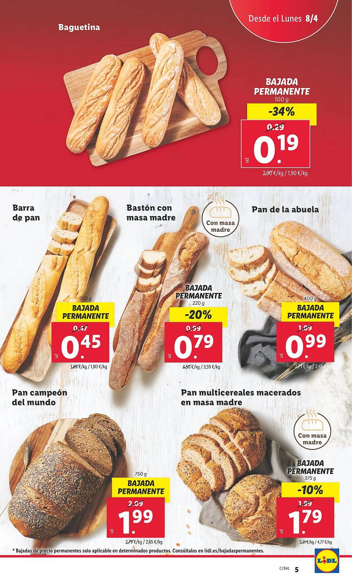 Catálogo de Folleto inLidl 8 de abril al 14 de abril 2024 - Página 5