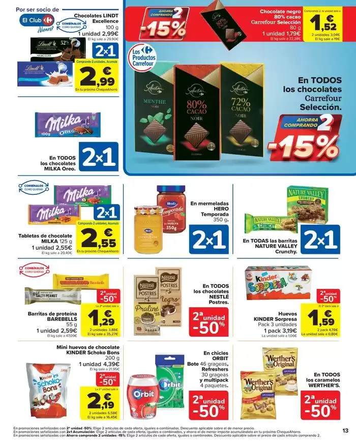Catálogo de 2ªunidad -50% En más de 700productos 25 de marzo al 9 de abril 2025 - Página 13
