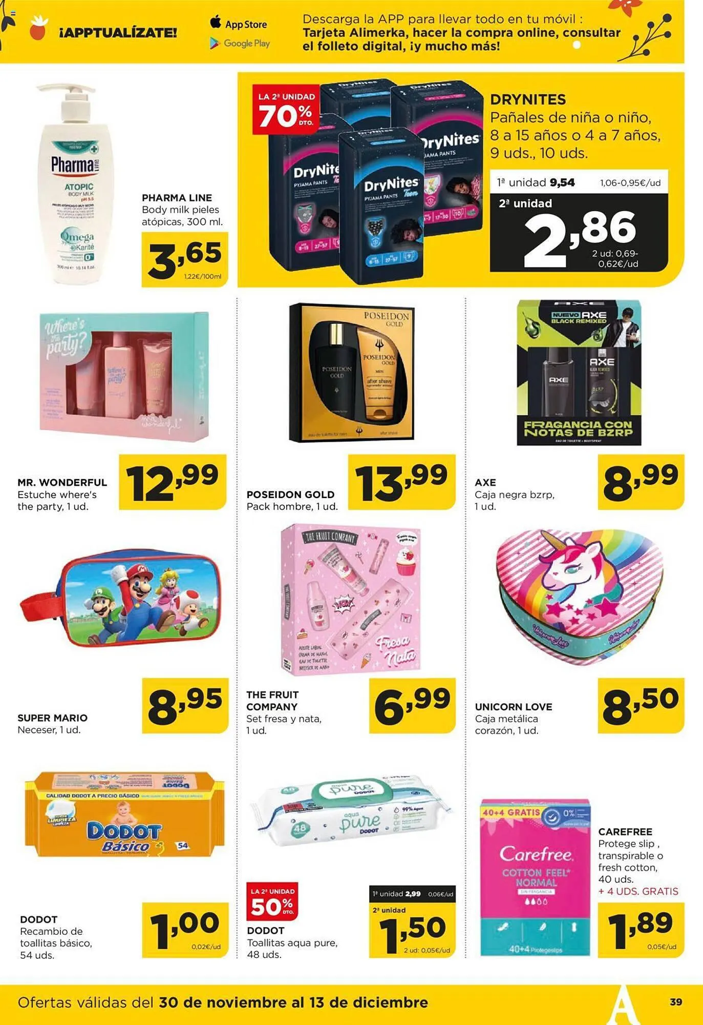 Catálogo de Folleto Alimerka 30 de noviembre al 13 de diciembre 2023 - Página 39