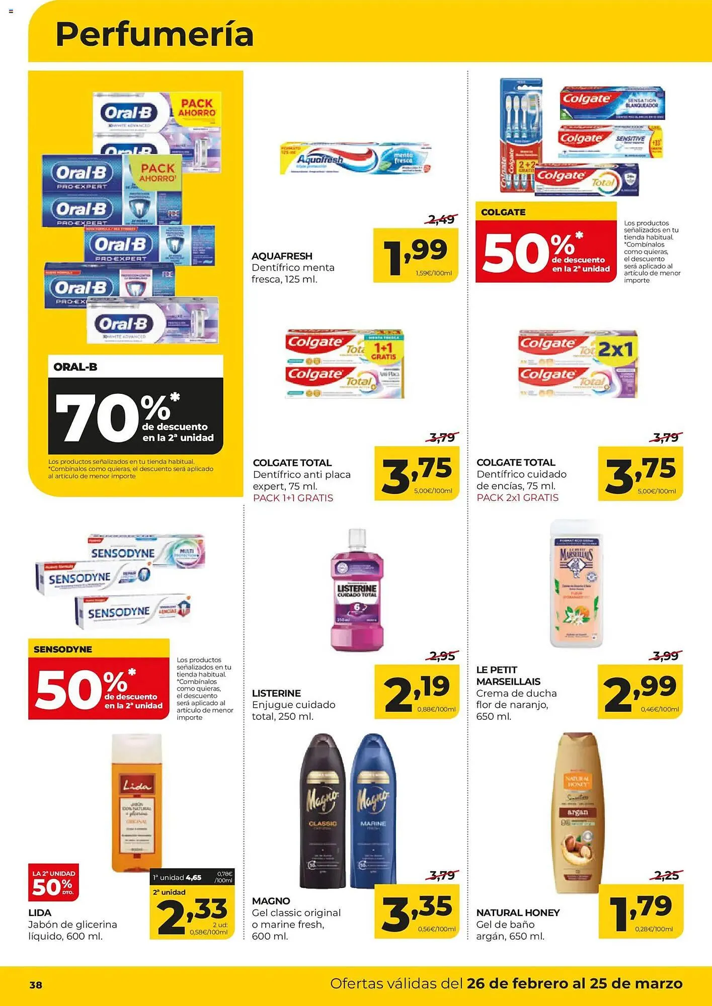 Catálogo de Folleto Alimerka 26 de febrero al 25 de marzo 2026 - Página 38