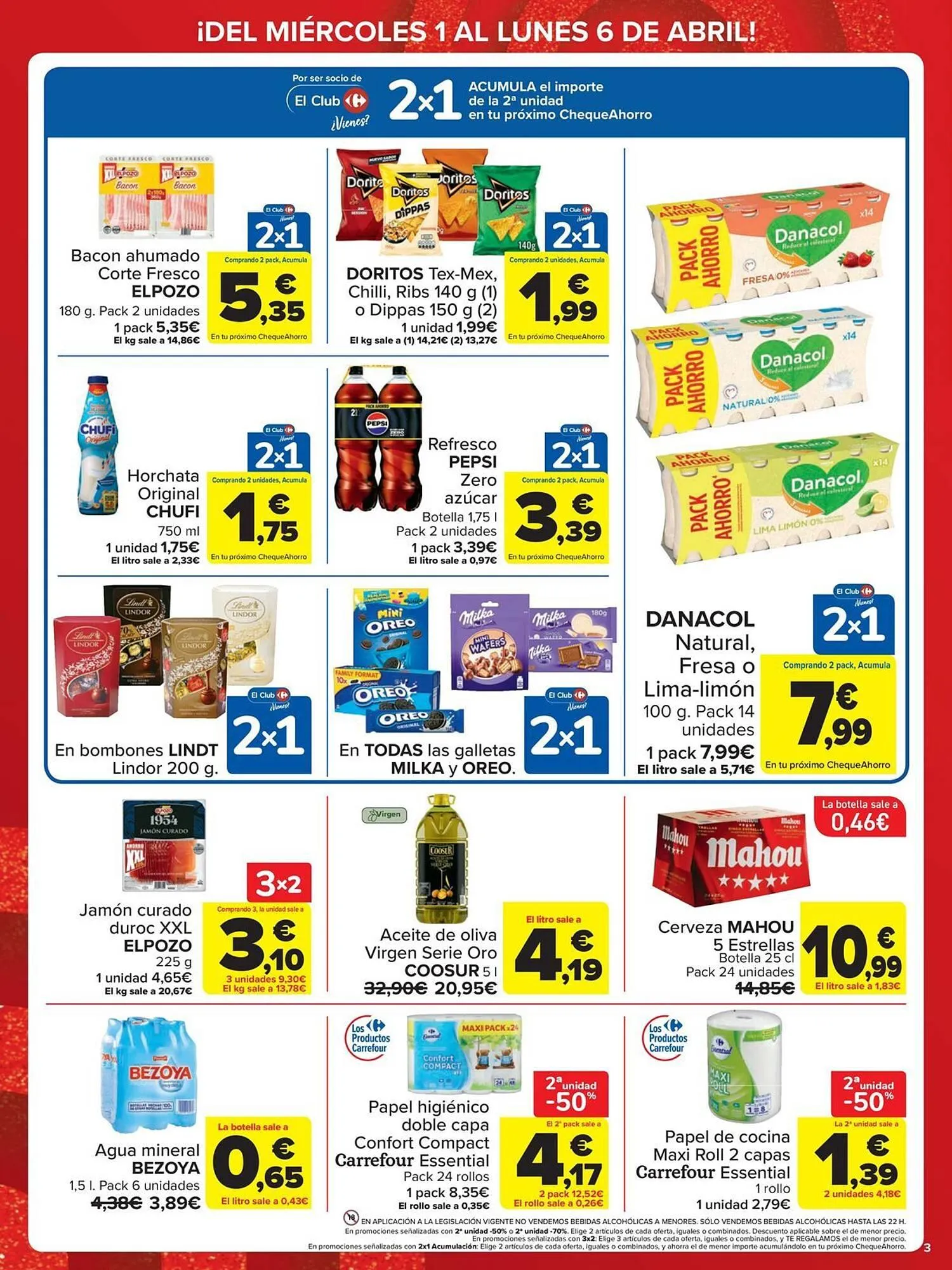 Catálogo de Folleto Carrefour 1 de abril al 6 de abril 2026 - Página 3