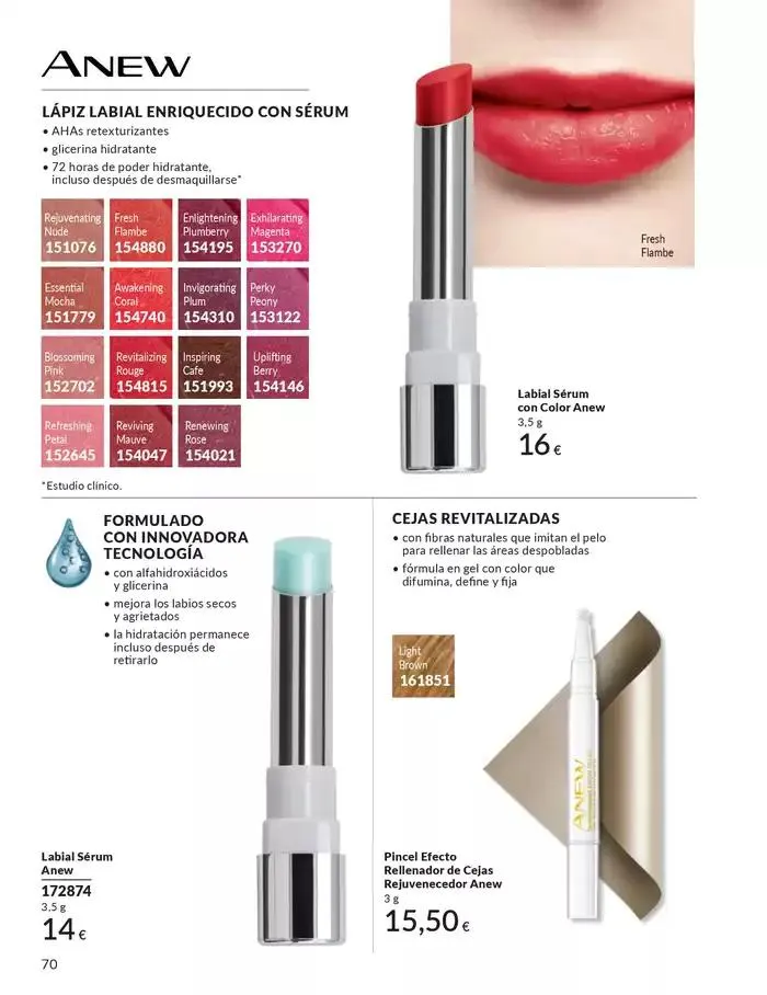 Catálogo de Catálogo AVON Mayo 2 de mayo al 31 de mayo 2025 - Página 70