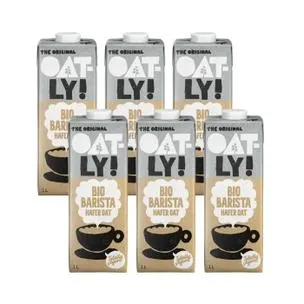 Pack 6 uds Bebida de Avena Barista BIO Oatly