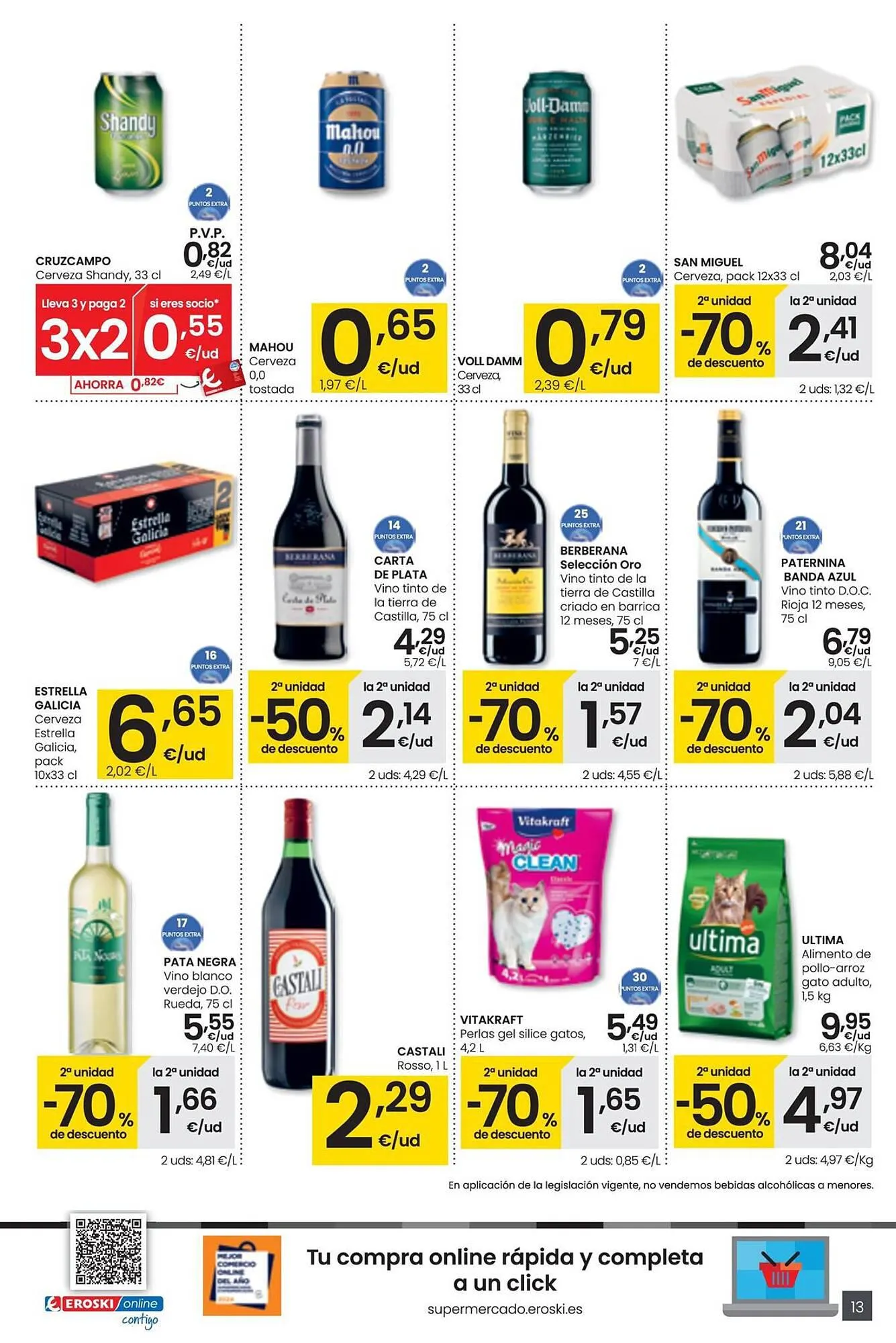 Catálogo de Folleto Eroski 4 de enero al 16 de enero 2024 - Página 13