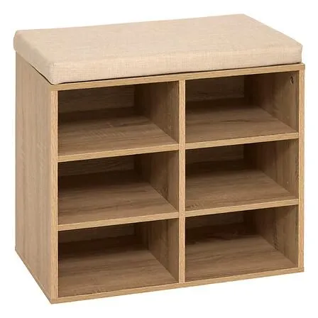 BANCO ORGANIZADOR DE ZAPATOS 6 PARES MODULY