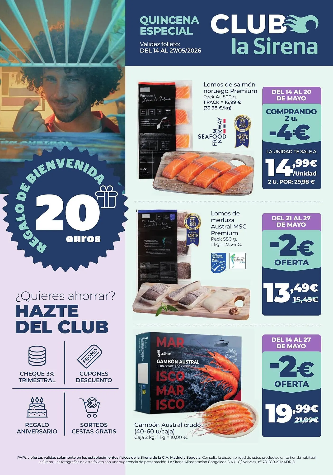 Catálogo de Catálogo La Sirena 14 de mayo al 21 de mayo 2026 - Página 1
